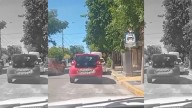 Tenso cruce entre un taxista y un conductor de Didi/Uber en pleno centro