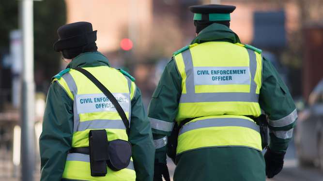 Enforcement officers fine man £250 for shedding skin cells