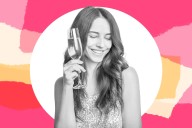 How can I keep my wife from getting drunk in front of the kids?