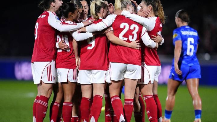 Caicedo helps Real Madrid beat Wolfsburg in Women's Champions League. Arsenal and Juve win