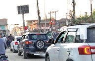 Traffic jams on Karan Nagar-SMHS Hospital stretch irk commuters