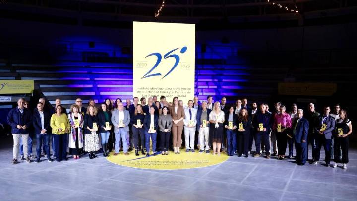 Darias resalta en el 25º aniversario del IMD su labor para que Las Palmas de Gran Canaria sea referente en deporte y hábitos saludables
