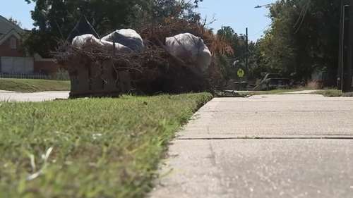 Houston city officials say private contractor will help clear heavy trash pileup