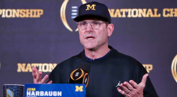 Jim Harbaugh’s Bold Comments About Sherrone Moore Aged Like Milk In The Sun