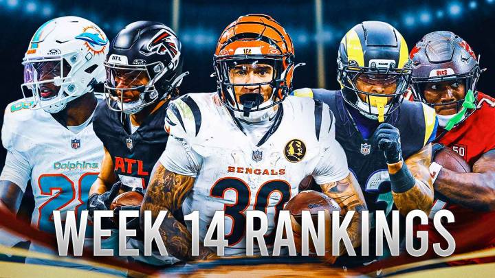 Fantasy Football Running Back Rankings: Week 14 2025