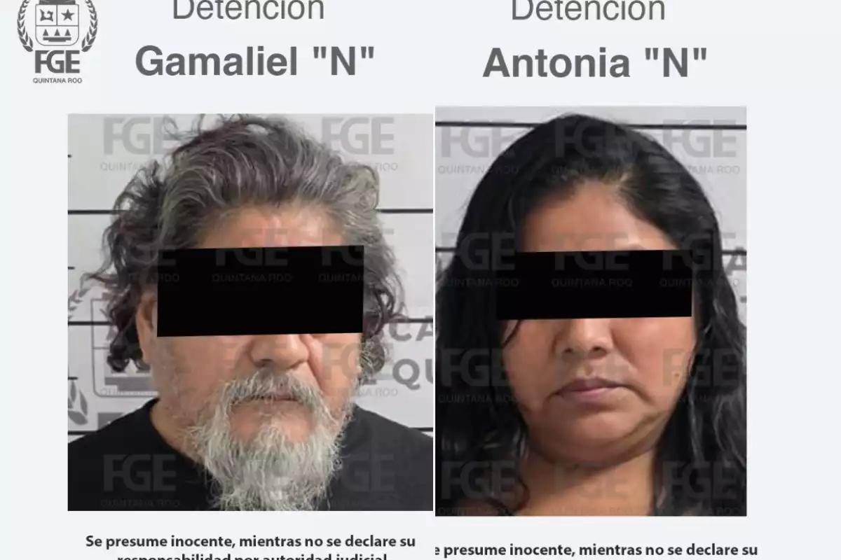 Localizan a dos víctimas de trata de personas y detienen a dos presuntos responsables en Cancún