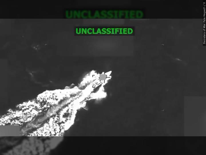 Lawmakers see video of second strike on boat survivors, say admiral testified there was no kill order