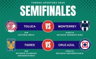 Listas las semifinales del Apertura 2025