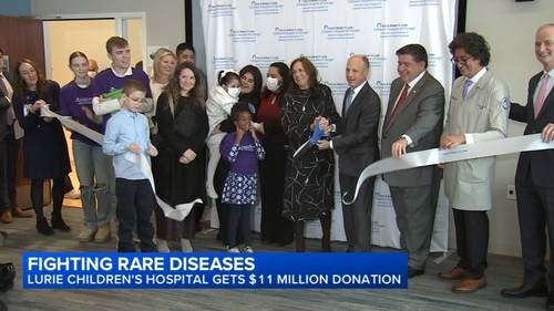 Lurie Children's Hospital to expand research in fight against rare genetic diseases thanks to $11M donation from Don, Anne Edwards