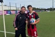 Quién es Bruno Cabral, el goleador de River en la Messi Cup