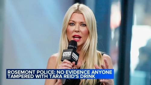 Tara Reid Chicago news: Rosemont police say video shows 'American Pie' actress drink not tampered with at hotel bar, investigating