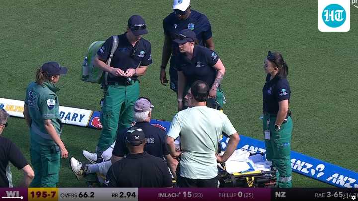 Days after recalling wife's cancer, NZ pacer stretchered off with nasty injury