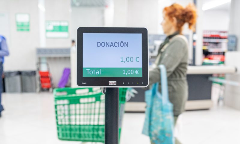 Mercadona recibe 1,6 millones de € en donaciones de sus clientes para los bancos de alimentos