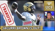 Jacurri Brown Is Out | UCF Loses Transfer QB