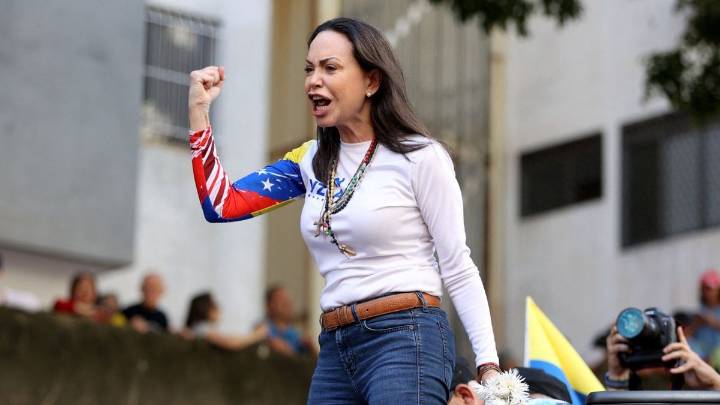 [En imágenes] Así fue la primera aparición de María Corina Machado en Oslo, Noruega