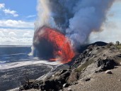 Watch Lava From Hawaii’s Kilauea Volcano Obliterate a Webcam