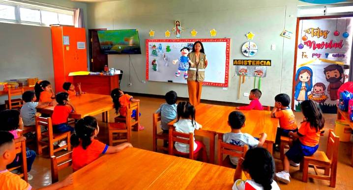 Ica: niños de la I.E. N.º 505 “Santa Rosa” disfrutaron jornada de “Cuenta Cuentos”