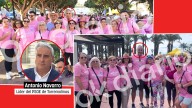 El nº 1 del PSOE de Torremolinos se manifestó de rosa con mujeres tras ser denunciado por acoso sexual