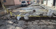 Intervienen calles en el centro tras deterioro en adoquines