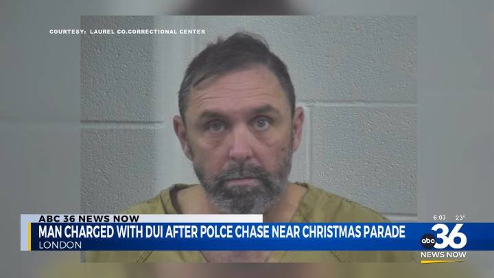 Police chase D.U.I. suspect near Christmas parade