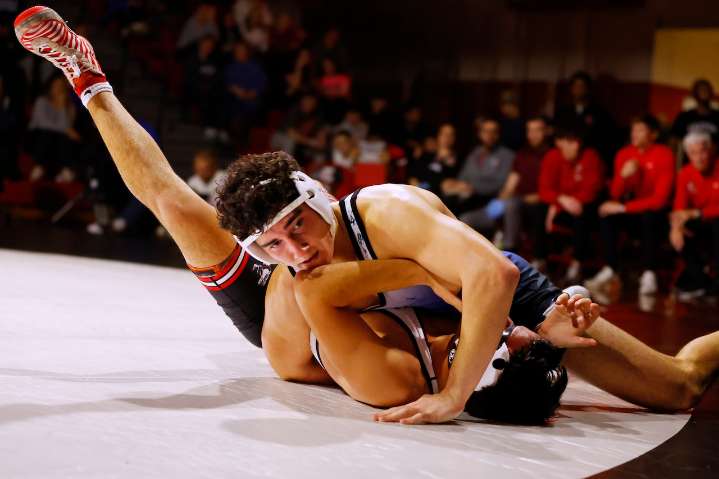 Nazareth wrestling triumphs in epic 100th meeting with Easton