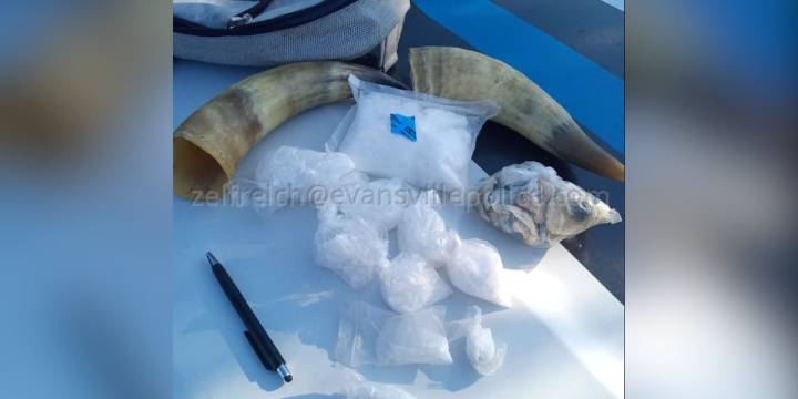 More than a pound of meth found during traffic stop, police say