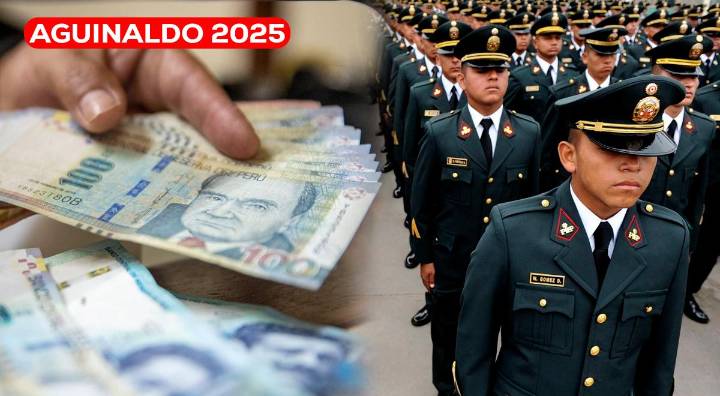 ¿Cuánto es el aguinaldo por Navidad 2025 para la Policía Nacional y se confirmó aumento de monto?