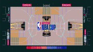 Emirates NBA Cup 2025 court unveiled in Las Vegas