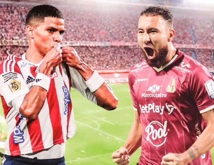Tremenda goleada del Junior de Baranquilla al Tolima en final de FPC