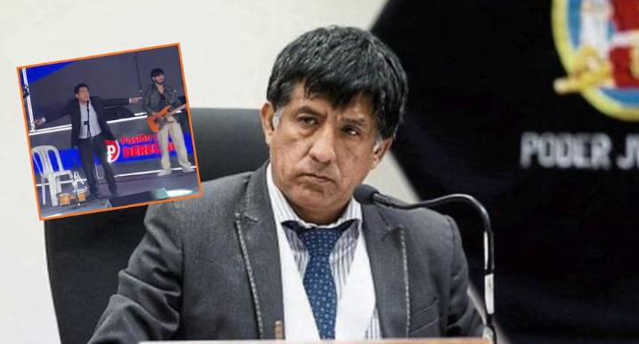 Juez Richard Concepción Carhuancho debuta como cantante con ‘Triciclo Perú’ de Los Mojarras | VIDEO Conocido juez Richard Concepción Carhuancho debutó como cantante en evento organizado por portal jur