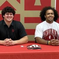 From the Region to roommates: Andrean's Ben Novak, Crown Point's Trevor Gibbs celebrate IU signing together