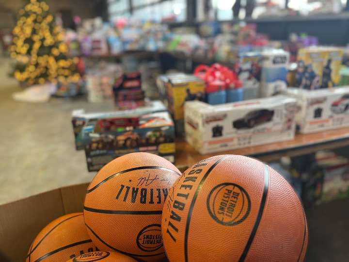 Pistons owner continues holiday tradition, donating 10,000 toys to Michigan families