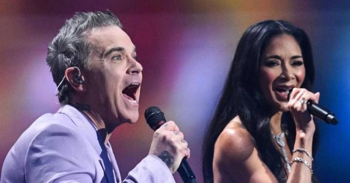 Andrea Bocelli y Robbie Williams robaron el show en el sorteo del Mundial con un espectáculo de lujo