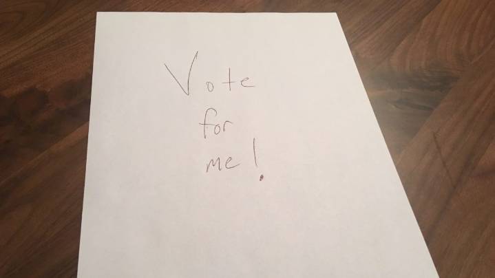Local Paper Candidate Asking for Your Vote on Monday