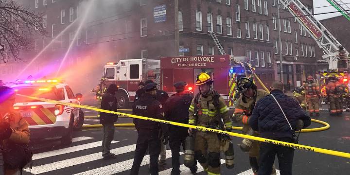 ‘Holyoke rallies together’: City bands together to help the dozens of families without a home after fire