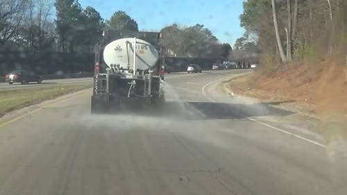 NCDOT to treat roads Thursday in preparation for winter weather during Friday morning commute