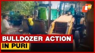 Bulldozer Action In Odisha: Police Demolish House Of Jailed Brown Sugar Peddler In Puri