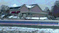Cary gas station canopy collapses in snow