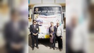 CM hands over school bus to Khliehriat HS school