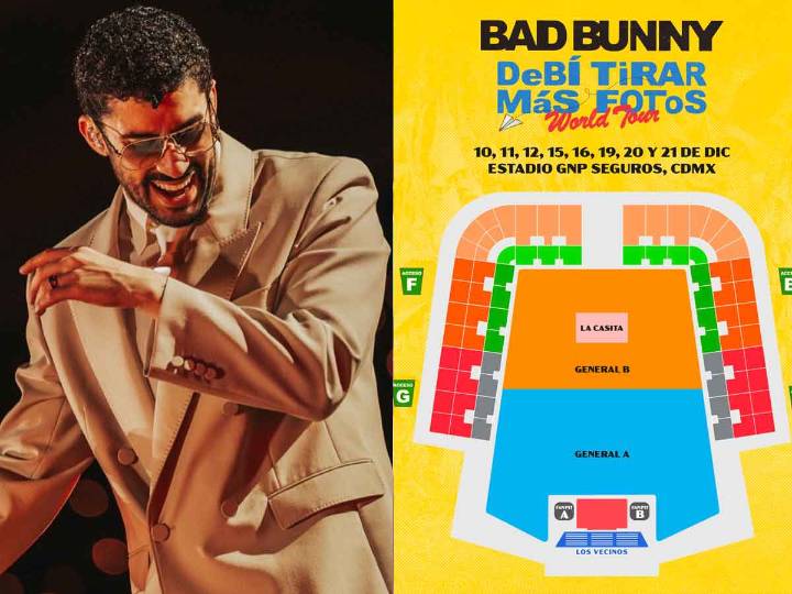 Fans estallan por cambio en mapa para conciertos de Bad Bunny; nace la sección ‘Los Vecinos’