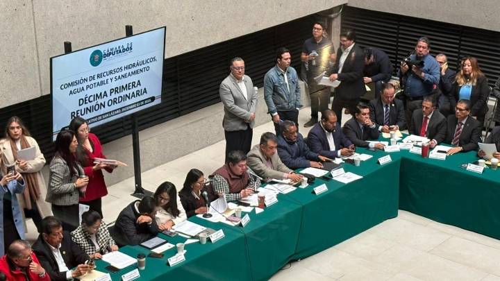 Aprueban en comisión Ley de Aguas; puede subir hoy al pleno