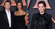 Zoe Saldana, Sam Worthington, & Sigourney Weaver Coordinate in Black for ‘Avatar: Fire And Ash’ European Premiere in France! | Avatar, avatar: fire and ash, Bailey Bass, Britain Dalton, Jack Champion,