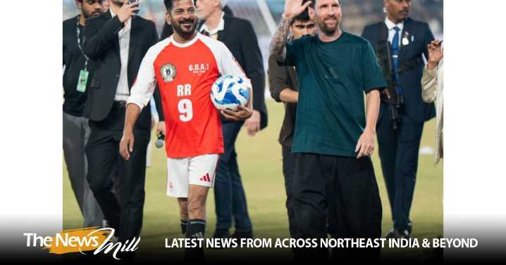 GOAT India Tour 2025: Messi thanks Hyderabad crowd for “love and affection”, fans, players rejoice at witnessing the icon