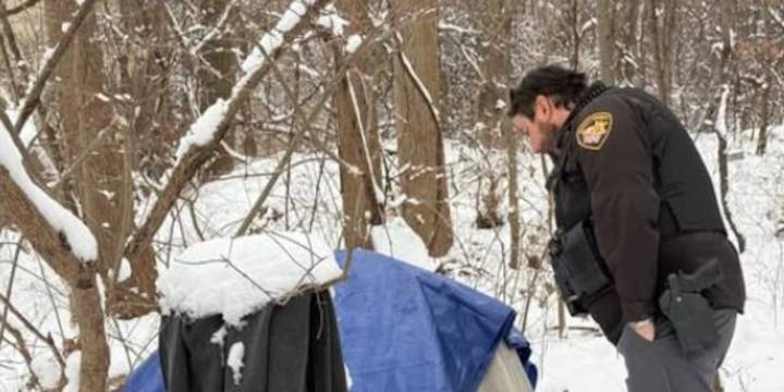 Lorain County Sheriff deputies work to keep people safe during this dangerous cold