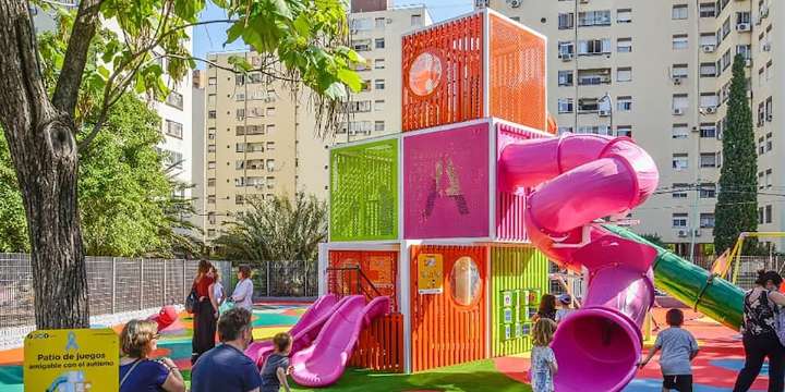 La Legislatura porteña aprobó una ley que establece la instalación de juegos inclusivos en plazas y parques de la Ciudad
