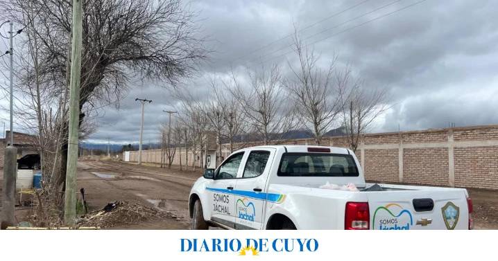 Por las fuertes lluvias, la Municipalidad de Jáchal asistió a unas 80 familias durante el fin de semana