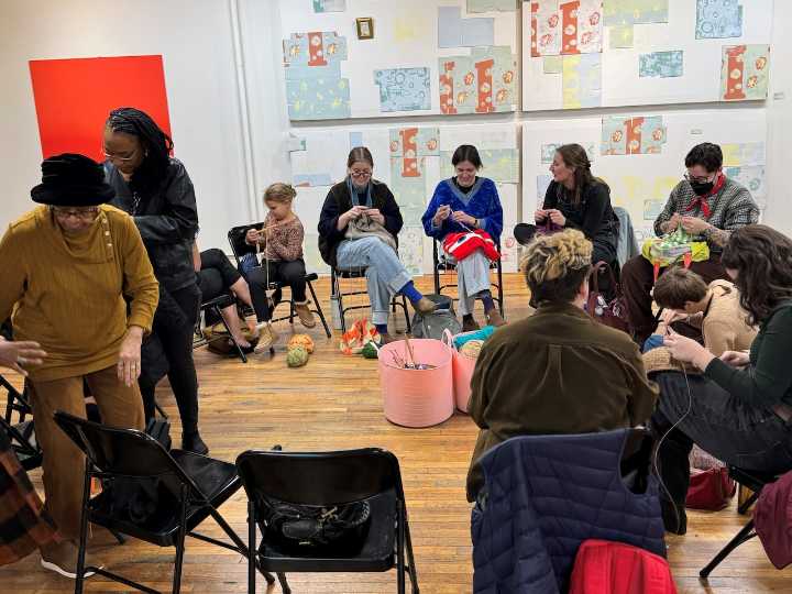 Cleveland’s Community Craft Circle connects generations through knitting, crocheting