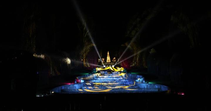 Alnwick Garden light trail set for record