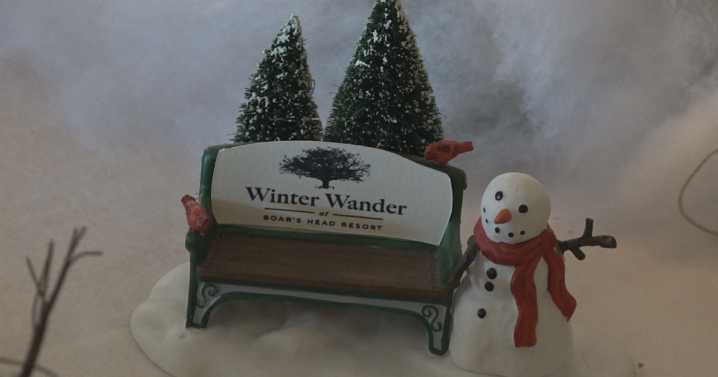 Miniature Christmas village brings holiday magic to Boar’s Head Resort