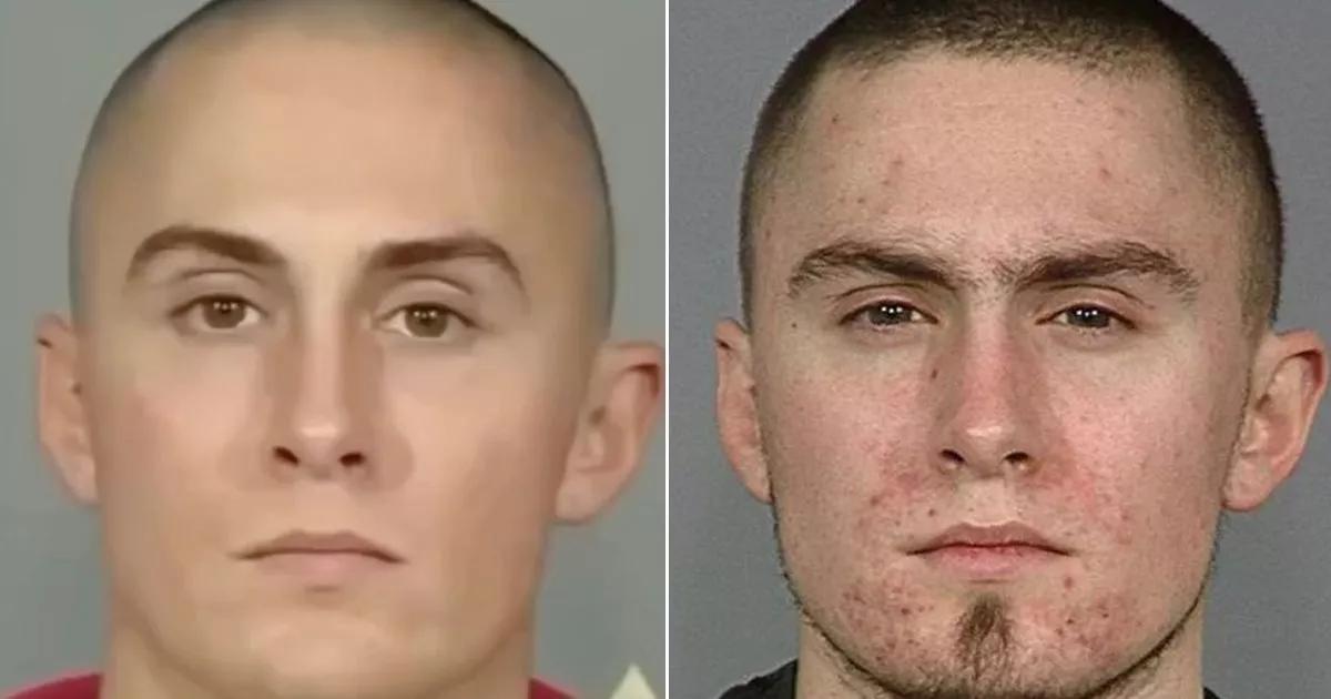 Drug addict's downward spiral and 'demonic' transformation laid bare in 15 mugshots